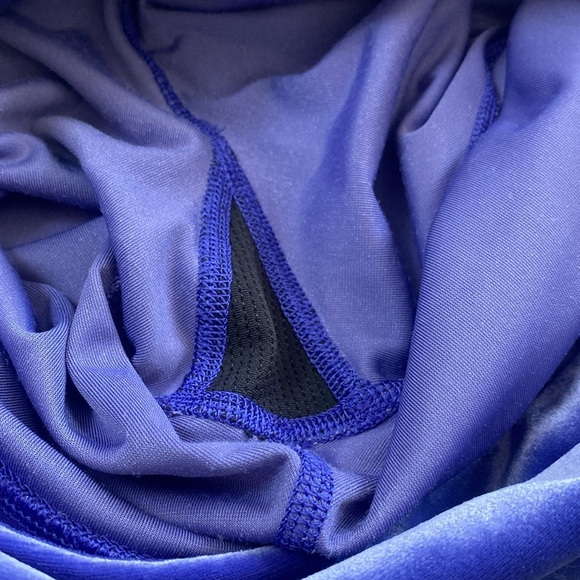 Athleta Velvet Legging and Bra 2 Piece Set Soft Plush Purple Size S - Picture 13 of 15